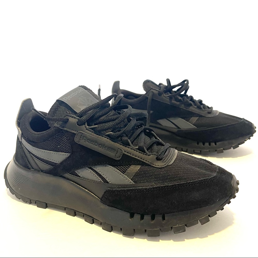 Reebok CL Legacy Unisex Sneakers Black Size 8 Men 9.5 Women FY7377